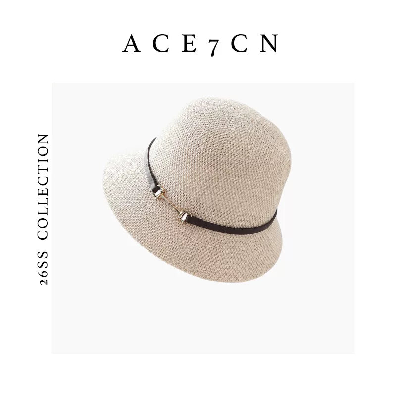 British Vintage Bucket Hat Outdoor Breathable Bucket