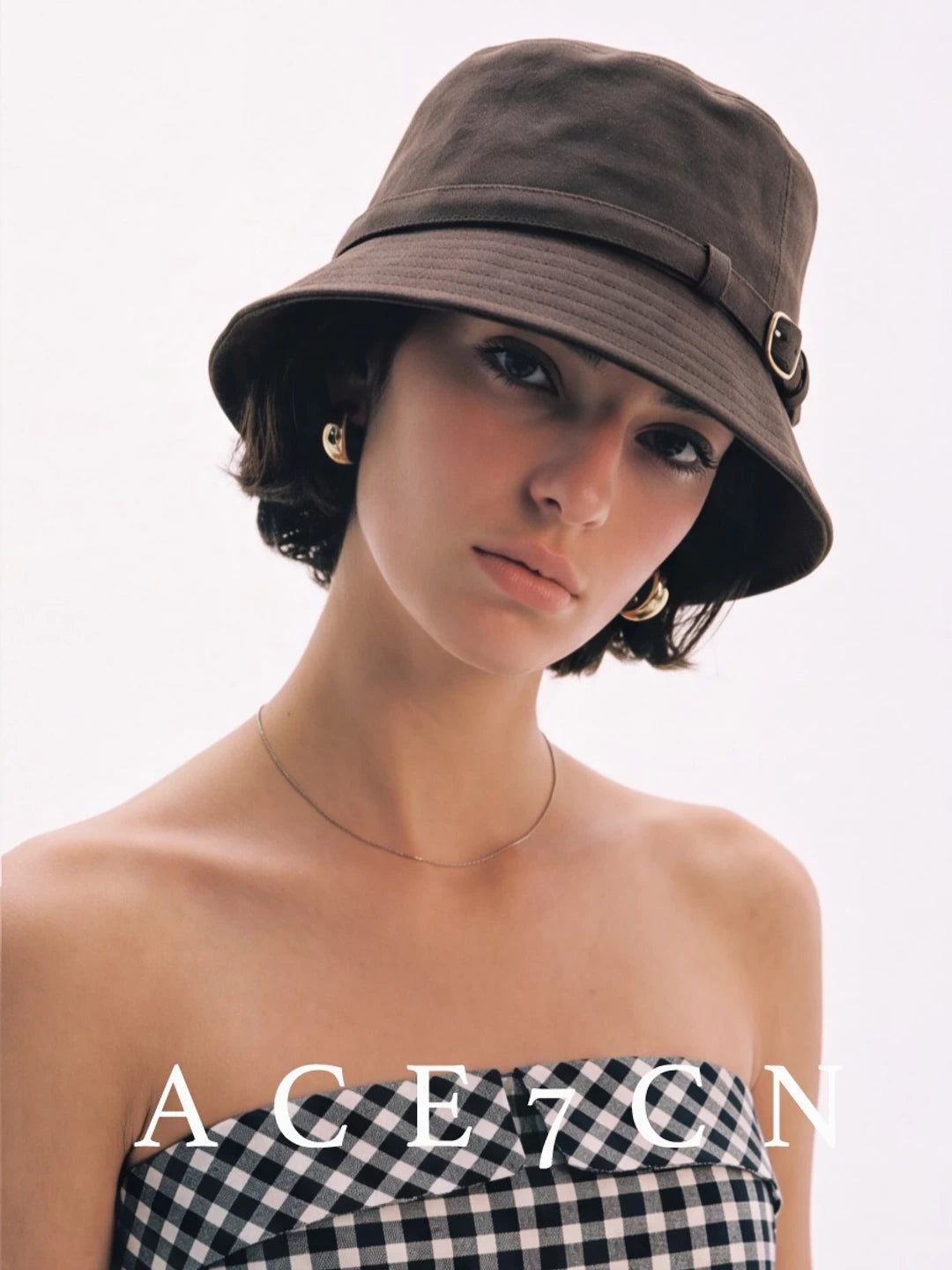 Nordic Minimalist Bucket Hat Urban Chic Bucket