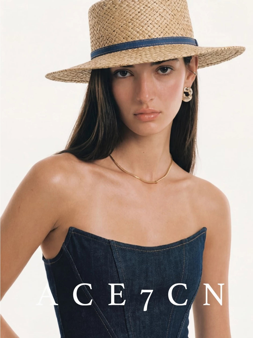 British Vintage Natural Seagrass Dress Hat South